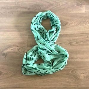 I mustache you a question? Do you want a mint green mustache scarf?